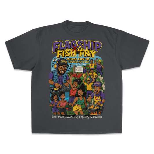 CHI D FISH FRY BLACK Heavy Weight T